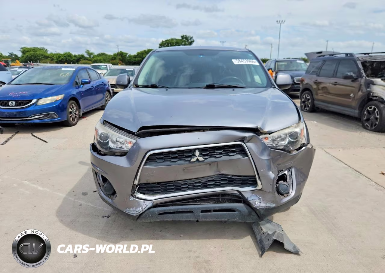 2013 Mitsubishi Outlander Sport Es VIN:4A4AP3AU7DE024770 - 5