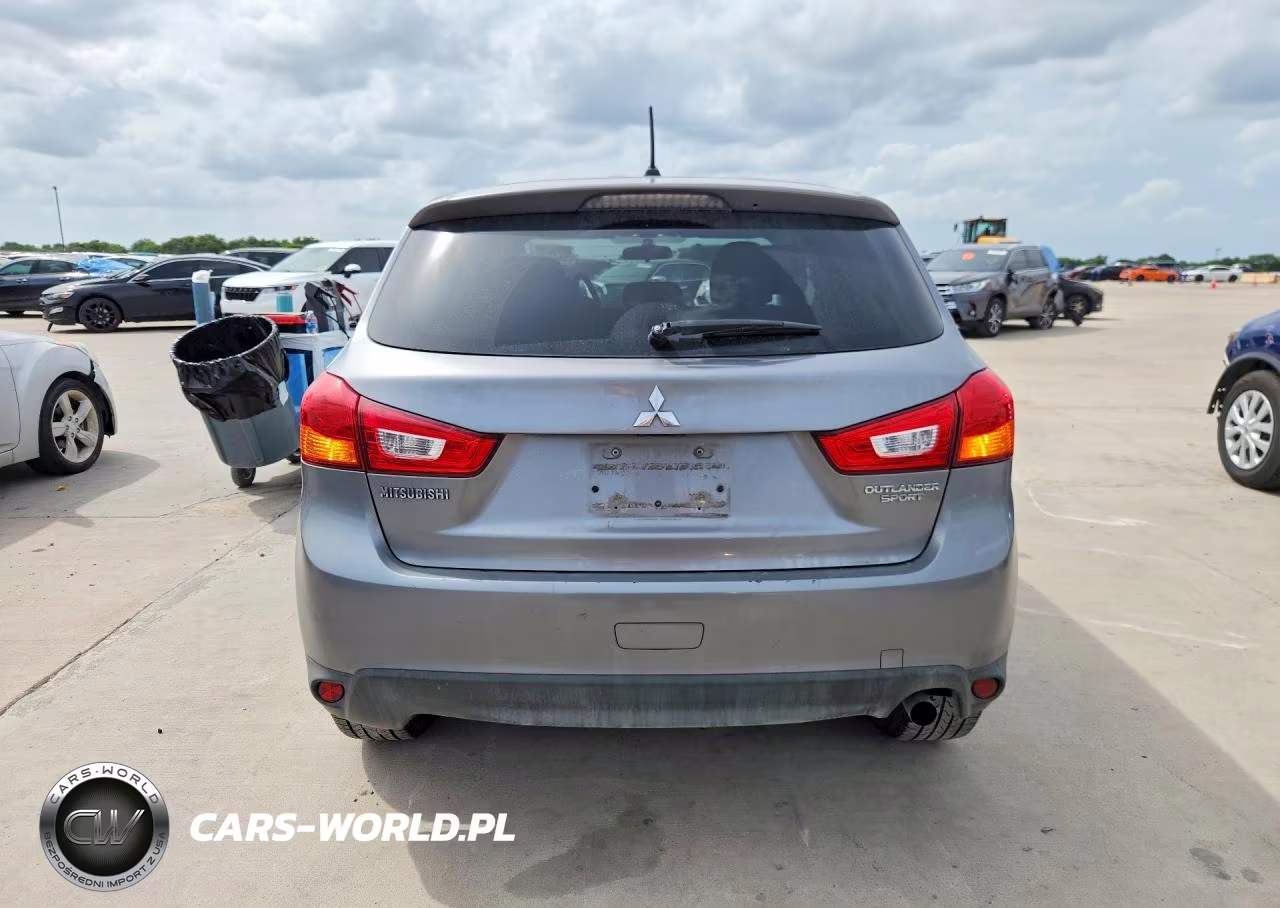 2013 Mitsubishi Outlander Sport Es VIN:4A4AP3AU7DE024770 - 6