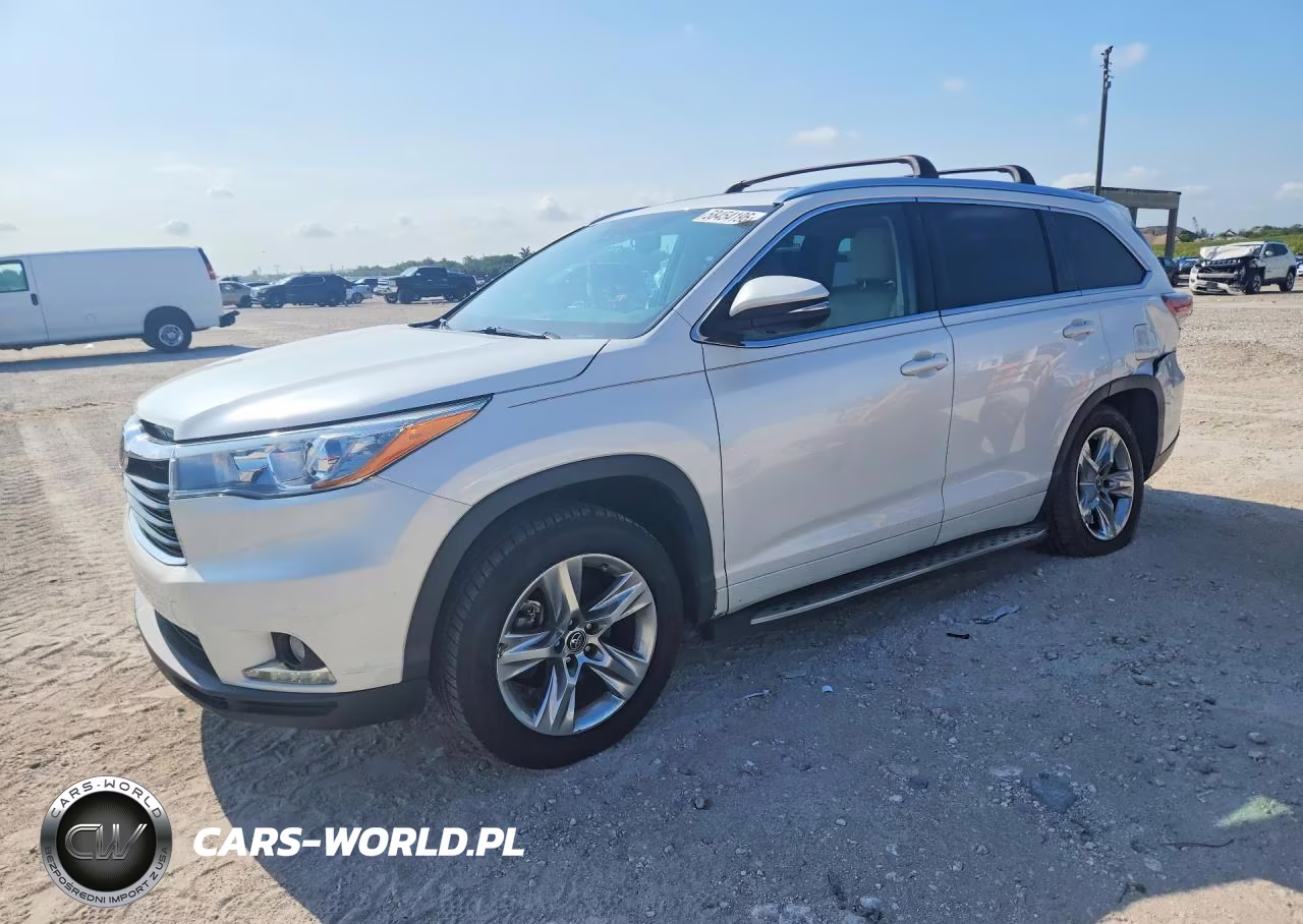 2016 Toyota Highlander Limited Platinum – zdjęcie 1 z 13