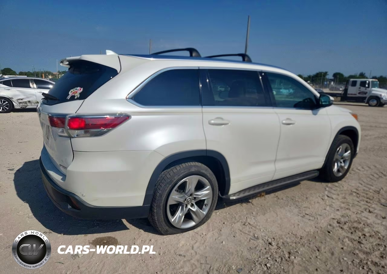 2016 Toyota Highlander Limited Platinum VIN:5TDYKRFH2GS121537 - 3