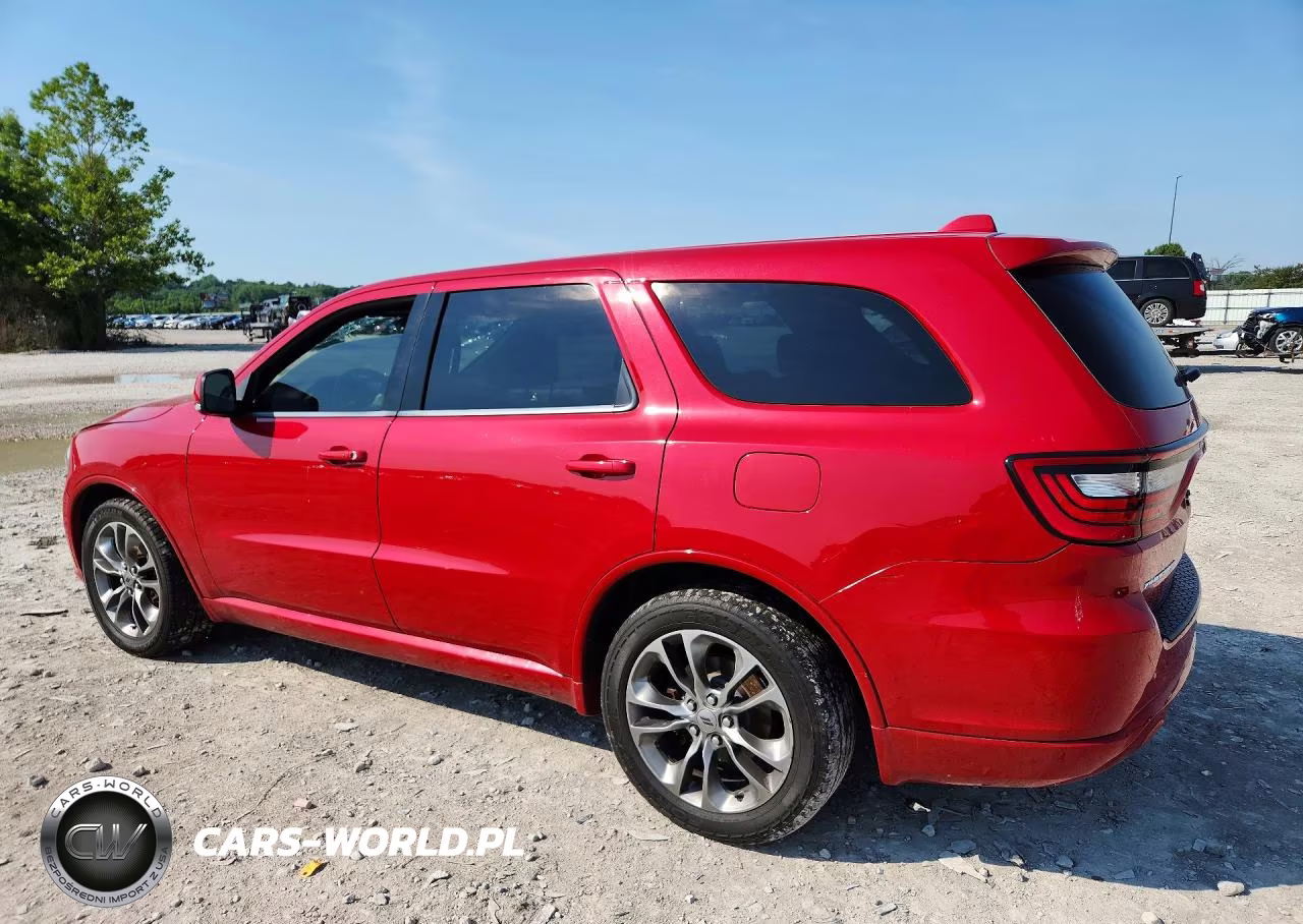 2019 Dodge Durango Gt VIN:1C4RDHDGXKC662977 - 2