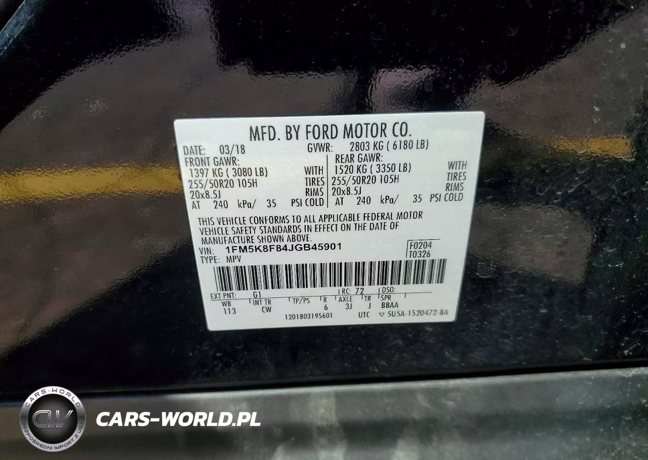 2018 Ford Explorer Limited VIN:1FM5K8F84JGB45901 - 14