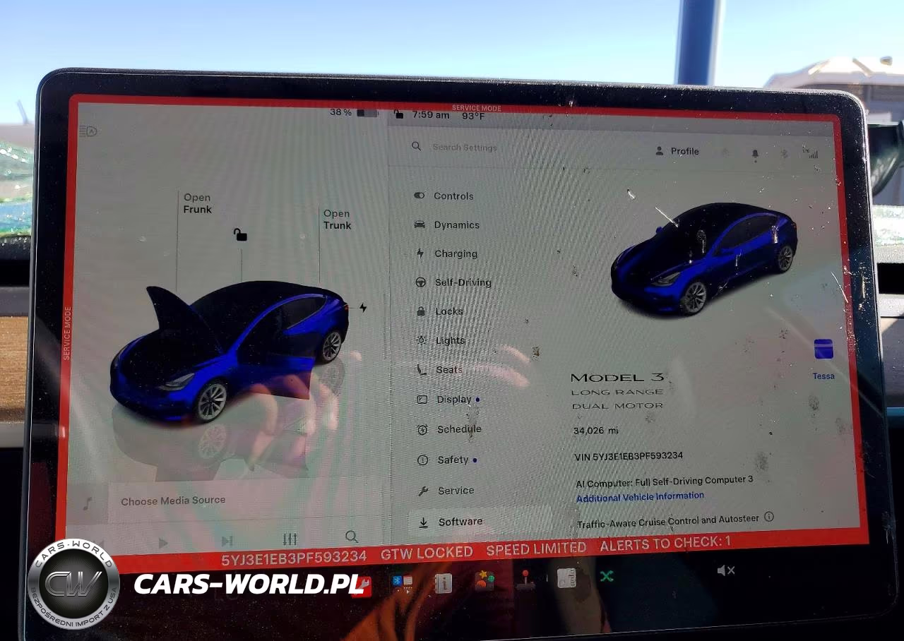 2023 Tesla Model 3 VIN:5YJ3E1EB3PF593234 - 9