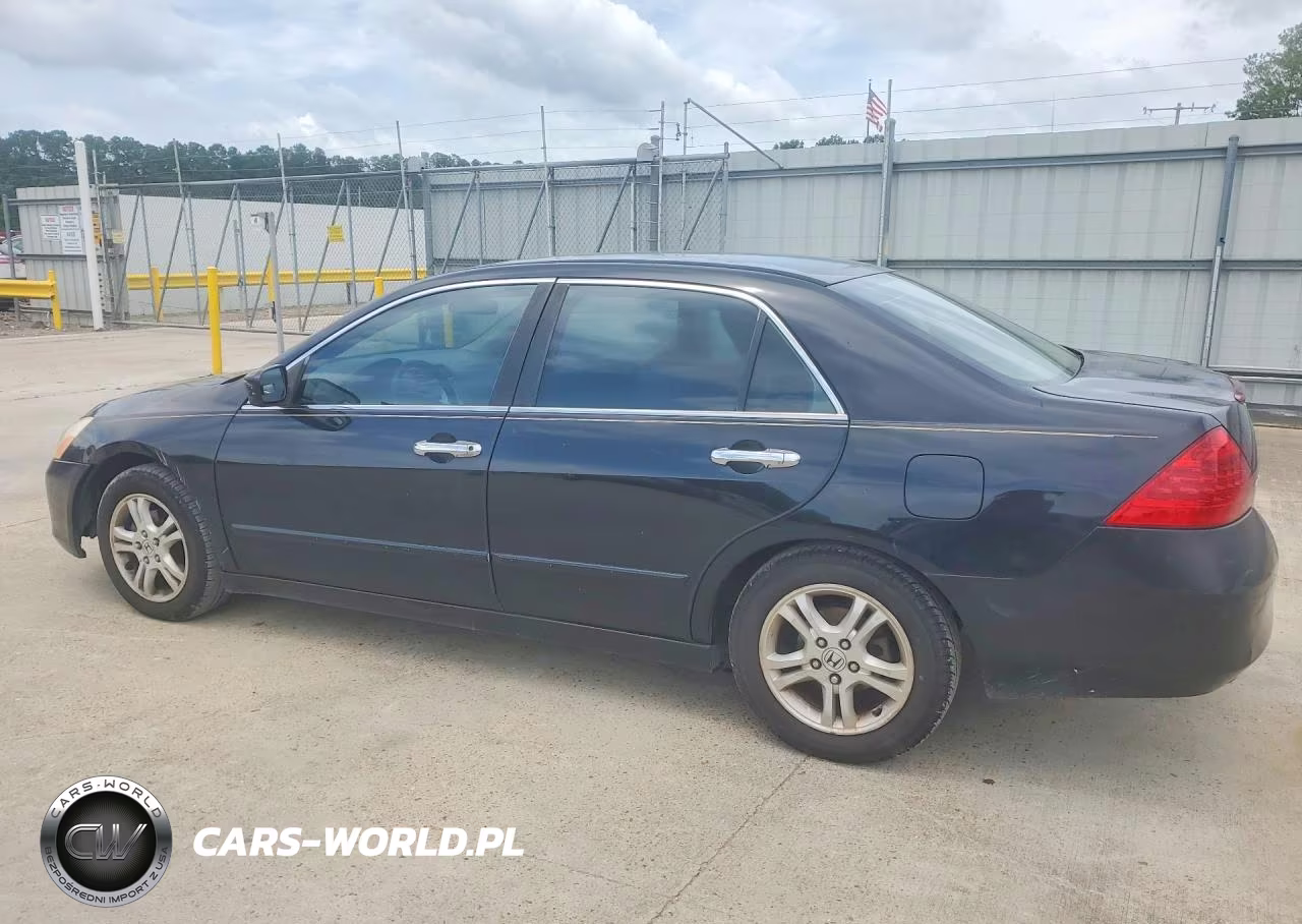 2007 Honda Accord Se VIN:JHMCM56317C020944 - 2