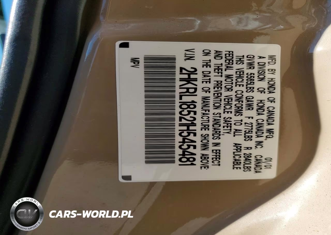 2001 Honda Odyssey Lx VIN:2HKRL18521H545481 - 13