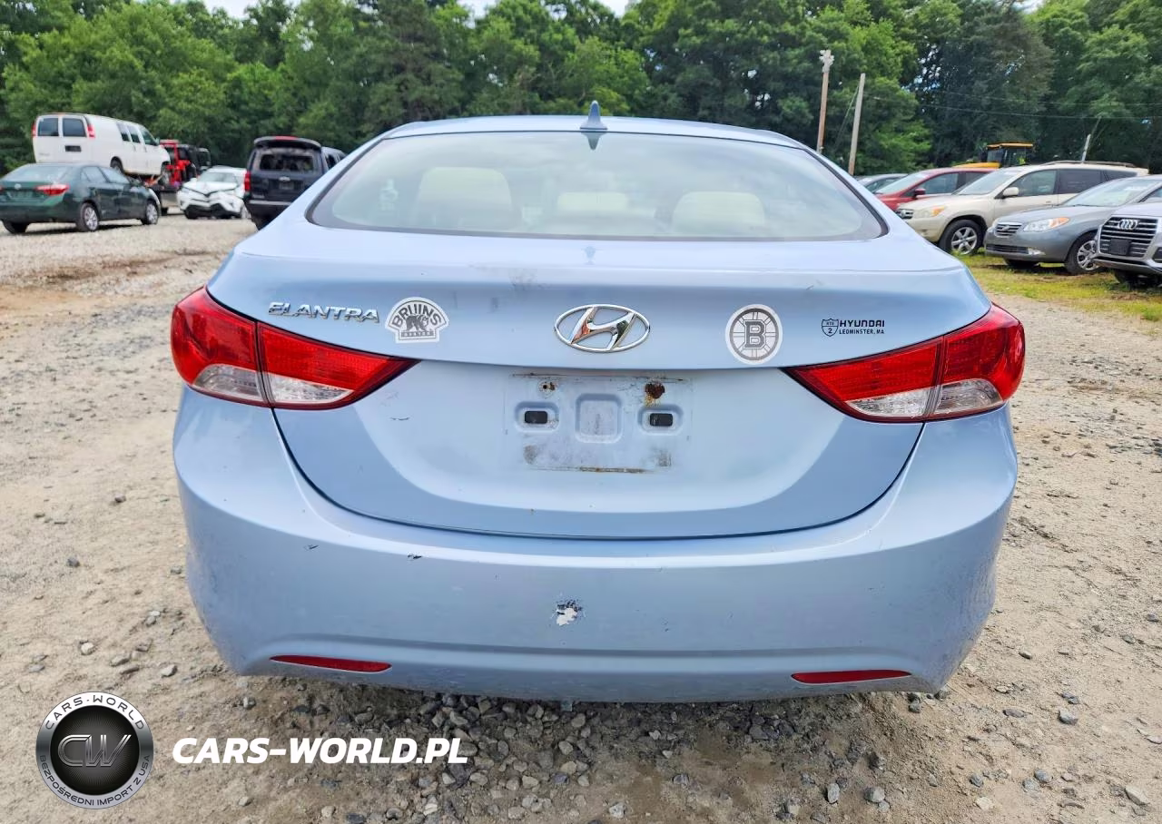 2013 Hyundai Elantra Gls VIN:KMHDH4AE0DU626492 - 6