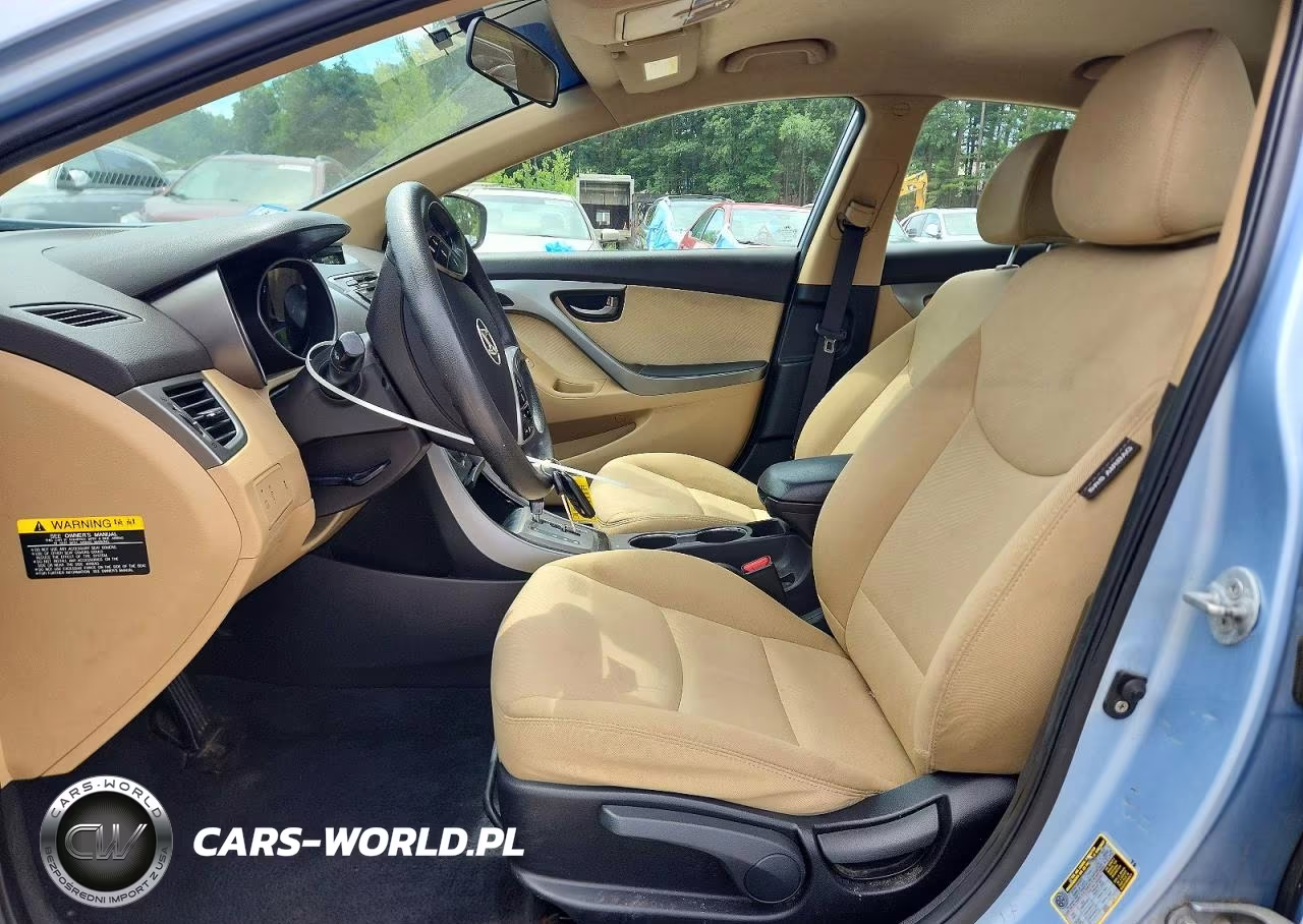 2013 Hyundai Elantra Gls VIN:KMHDH4AE0DU626492 - 7