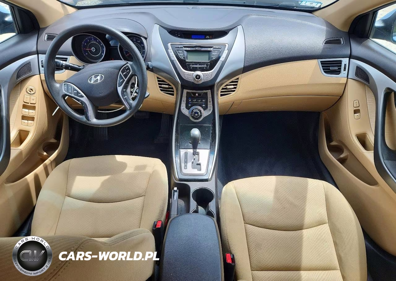 2013 Hyundai Elantra Gls VIN:KMHDH4AE0DU626492 - 8