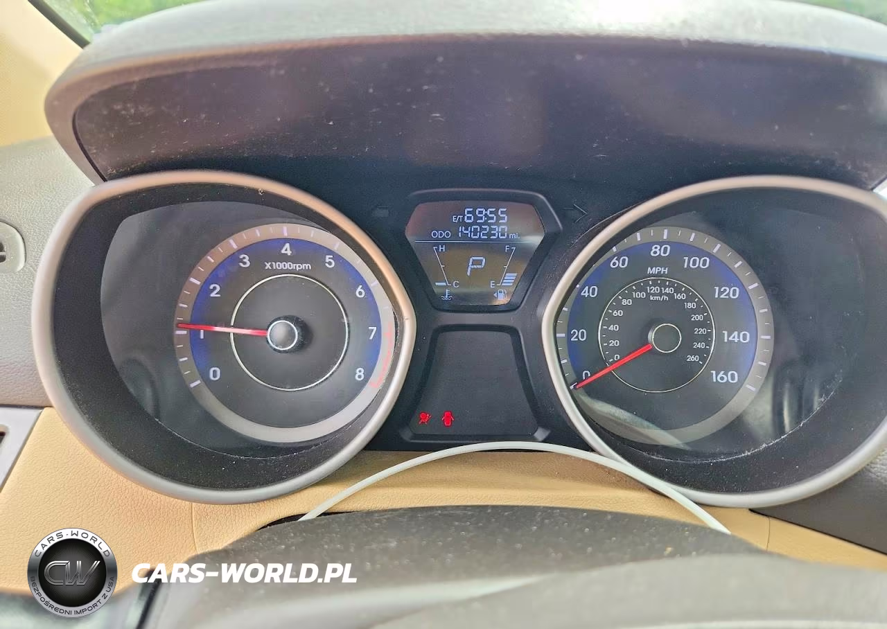 2013 Hyundai Elantra Gls VIN:KMHDH4AE0DU626492 - 9