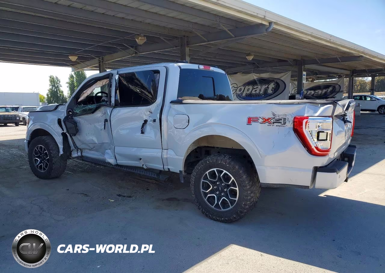2022 Ford F150 Supercrew VIN:1FTFW1E5XNKE89070 - 2