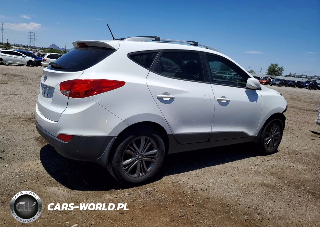 2014 Hyundai Tucson Se VIN:KM8JU3AG9EU931923 - 3