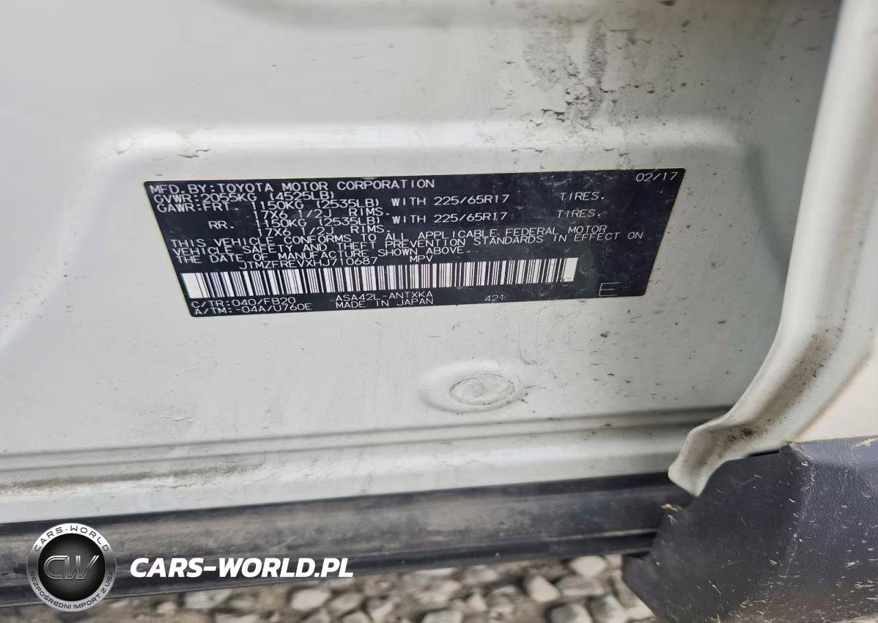 2017 Toyota Rav4 Le VIN:JTMZFREVXHJ710687 - 13