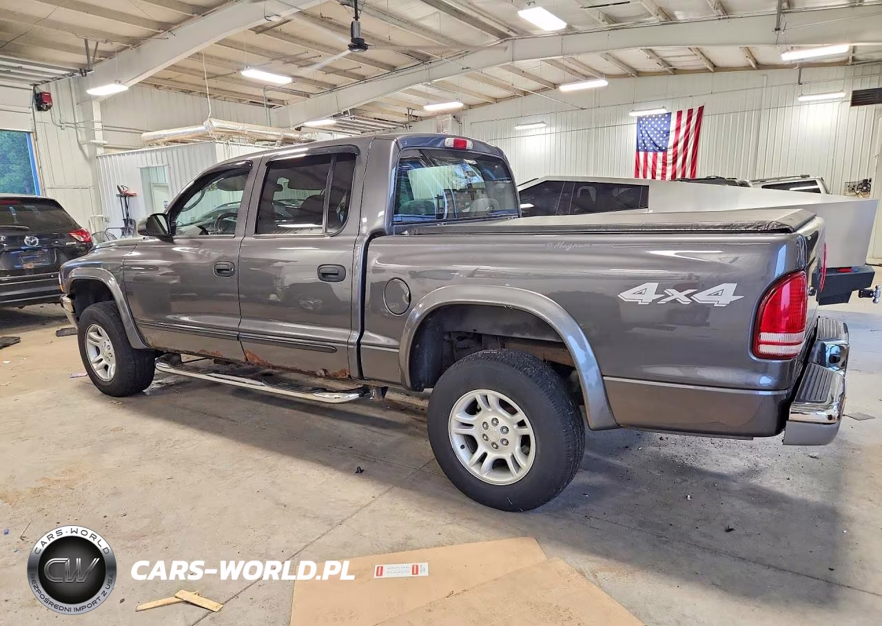 2004 Dodge Dakota Quad Slt VIN:1D7HG48N04S698406 - 2