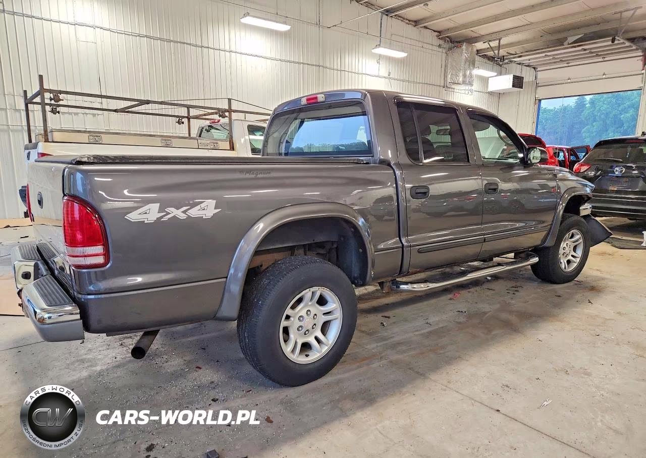 2004 Dodge Dakota Quad Slt VIN:1D7HG48N04S698406 - 3