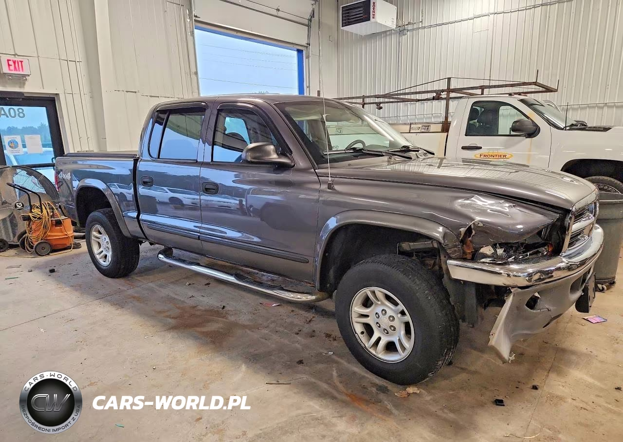 2004 Dodge Dakota Quad Slt VIN:1D7HG48N04S698406 - 4