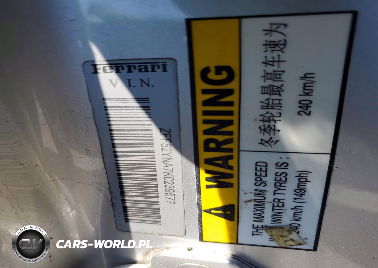 2019 Ferrari Gtc 4 Lusso T VIN:ZFF82YNA7K0239577 - 13