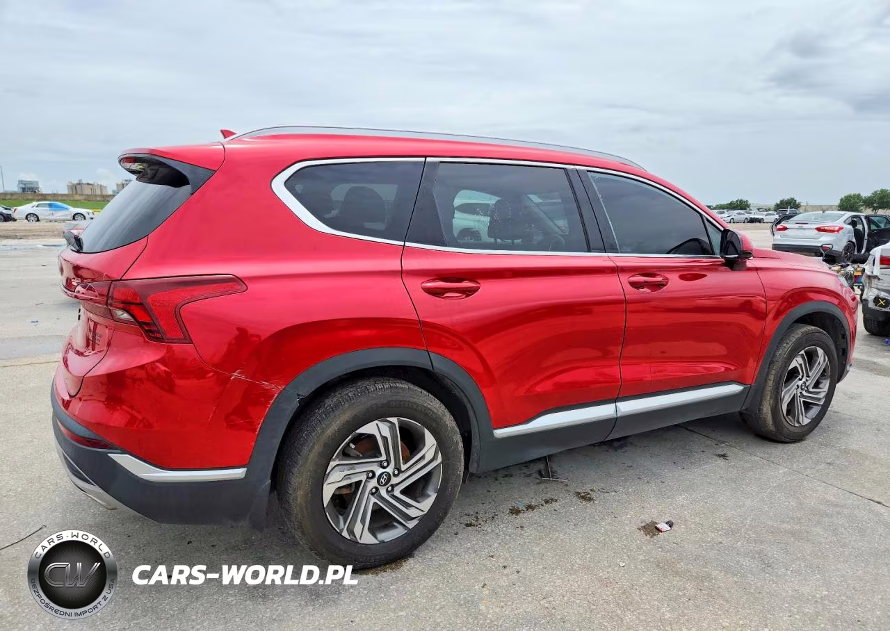 2021 Hyundai Santa Fe Sel VIN:5NMS24AJ6MH350840 - 3