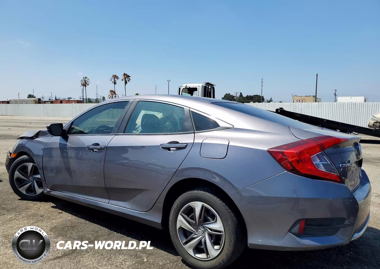 2020 Honda Civic Lx VIN:19XFC2F68LE216554 - 2