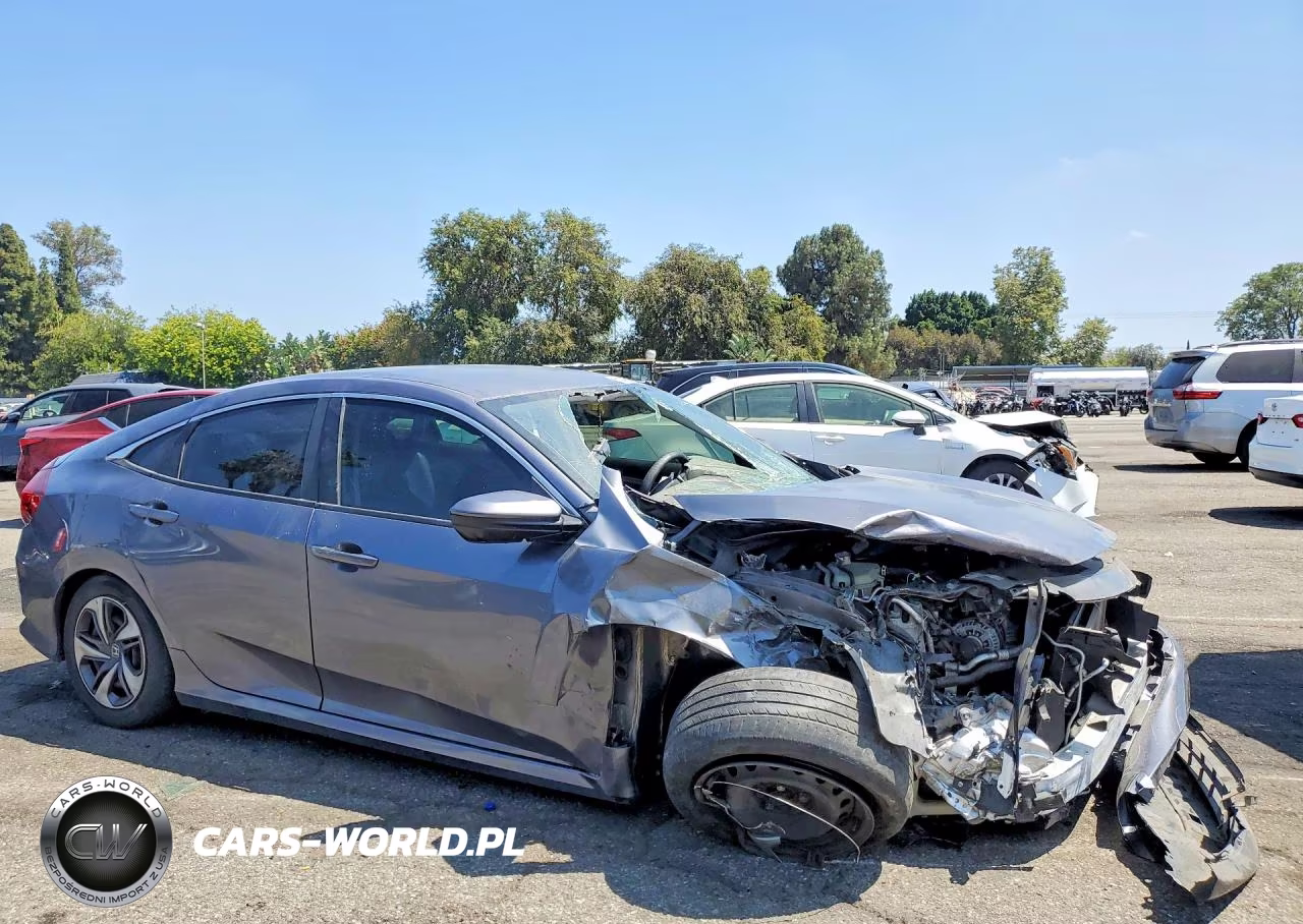 2020 Honda Civic Lx VIN:19XFC2F68LE216554 - 4