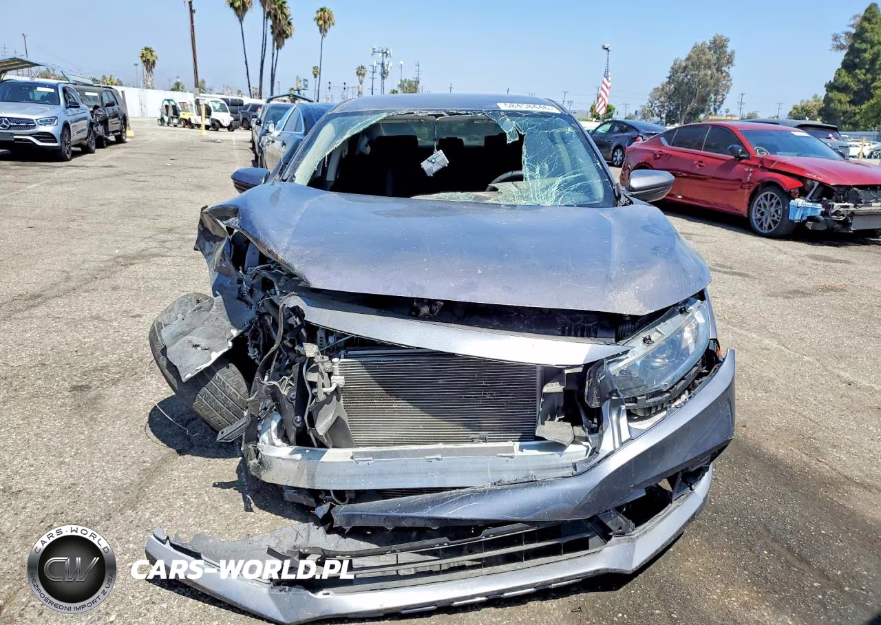 2020 Honda Civic Lx VIN:19XFC2F68LE216554 - 5