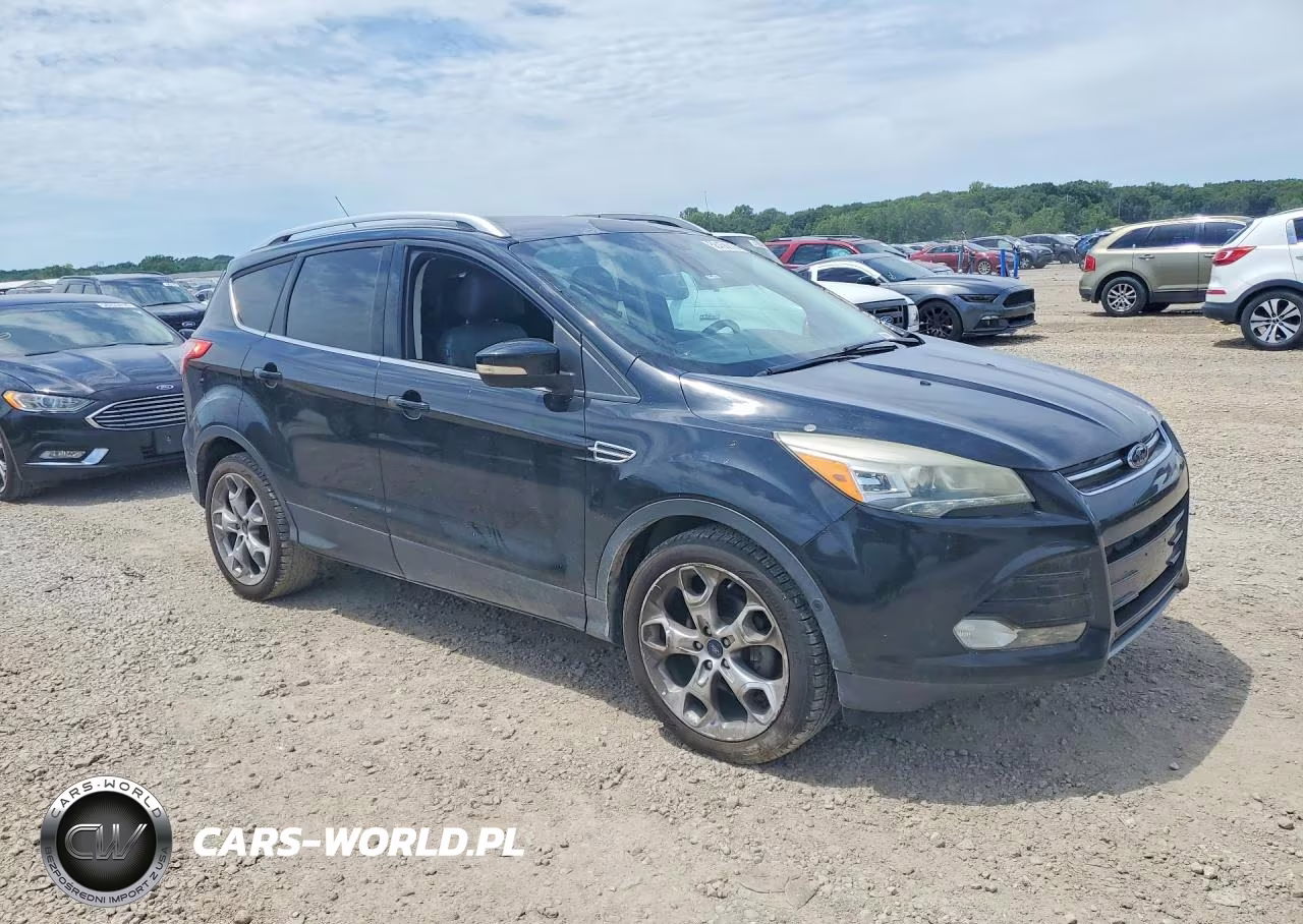 2014 Ford Escape Titanium VIN:1FMCU0JX5EUA52538 - 4