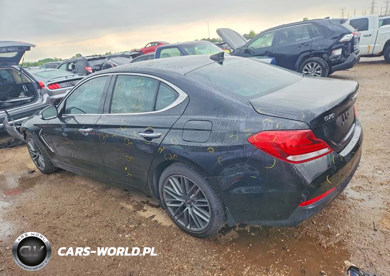 2019 Genesis G70 Elite VIN:KMTG34LA1KU035239 - 2