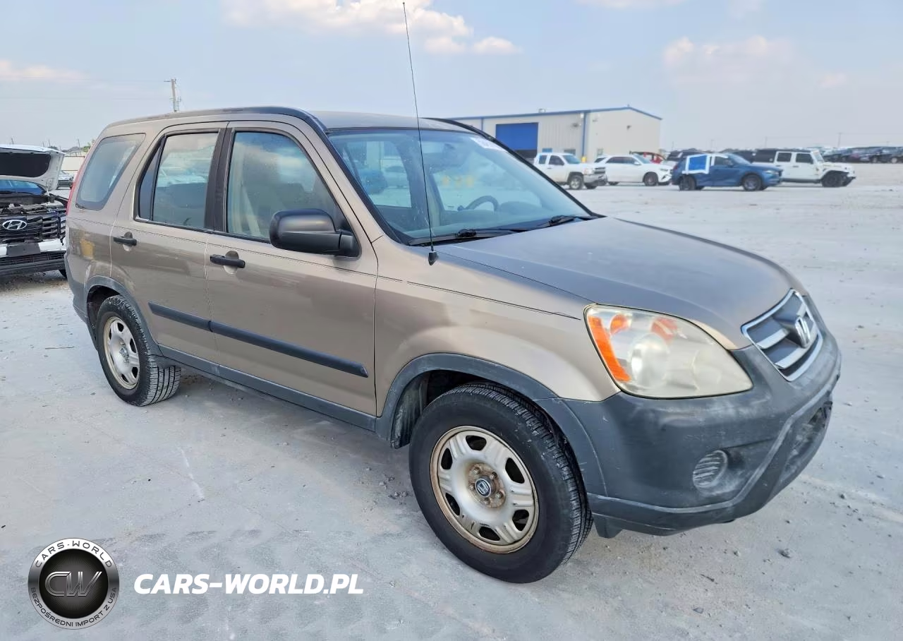 2005 Honda Cr-V Lx VIN:JHLRD68555C017769 - 4