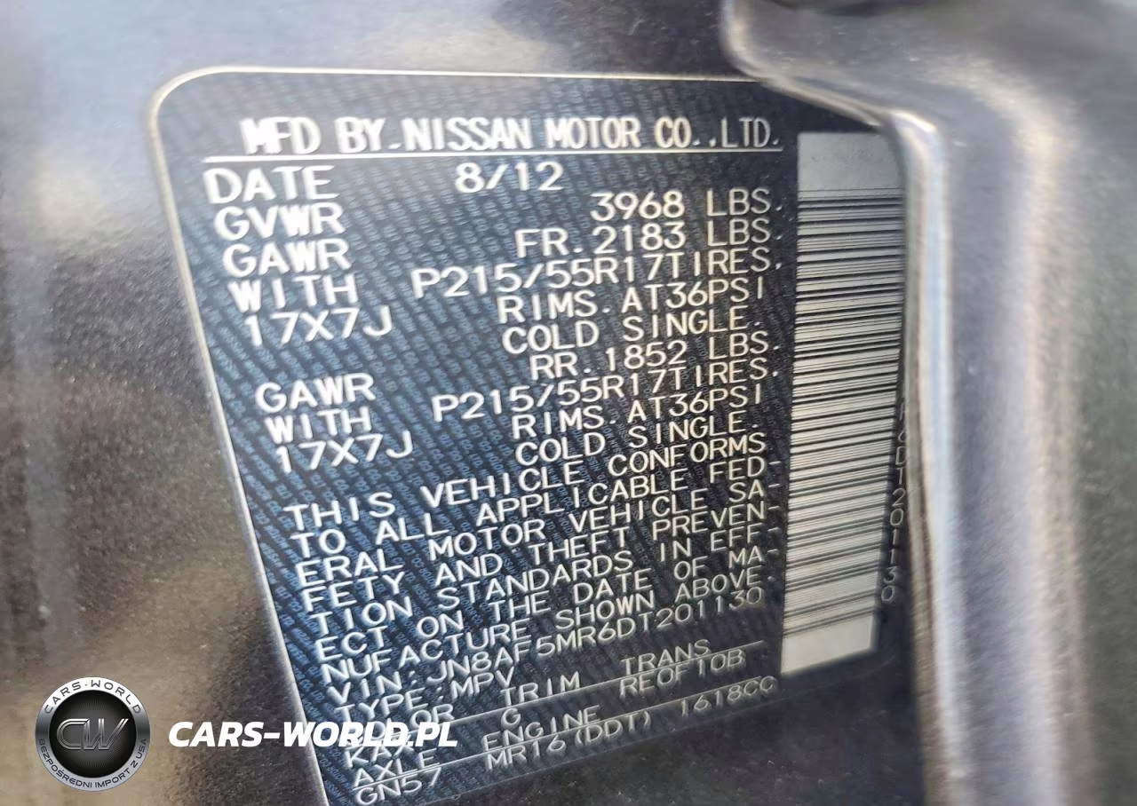 2013 Nissan Juke S VIN:JN8AF5MR6DT201130 - 12