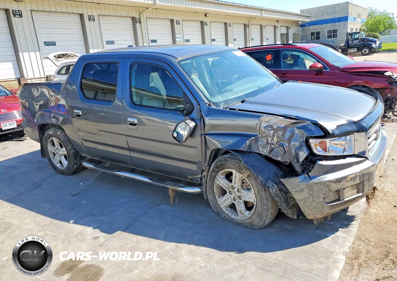 2013 Honda Ridgeline Rtl VIN:5FPYK1F59DB002575 - 4