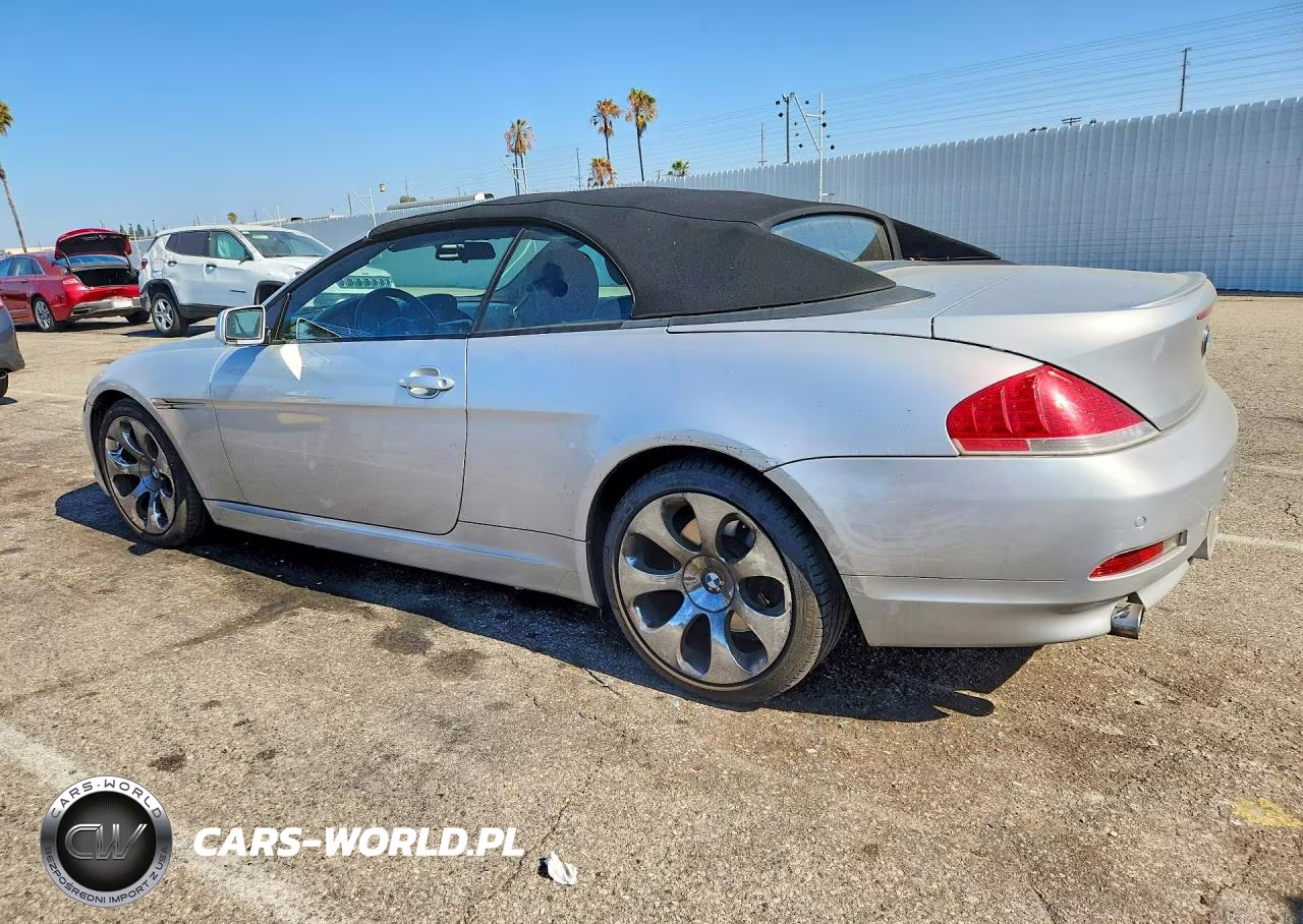 2005 BMW 645 Ci Automatic VIN:WBAEK734X5B323956 - 2