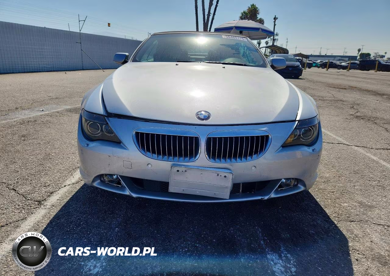 2005 BMW 645 Ci Automatic VIN:WBAEK734X5B323956 - 5