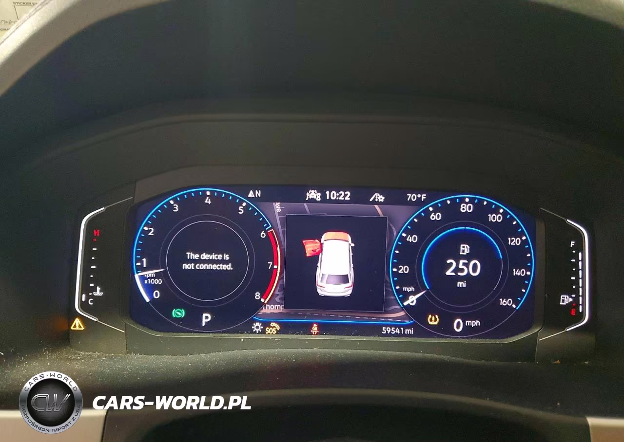 2021 Volkswagen Atlas Sel VIN:1V2BR2CA8MC592541 - 9