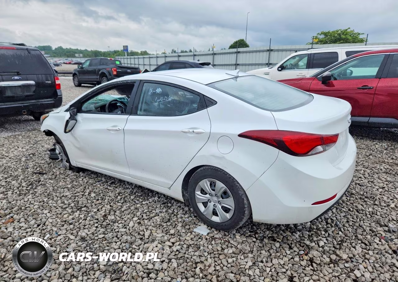 2016 Hyundai Elantra Se VIN:5NPDH4AE3GH754955 - 2