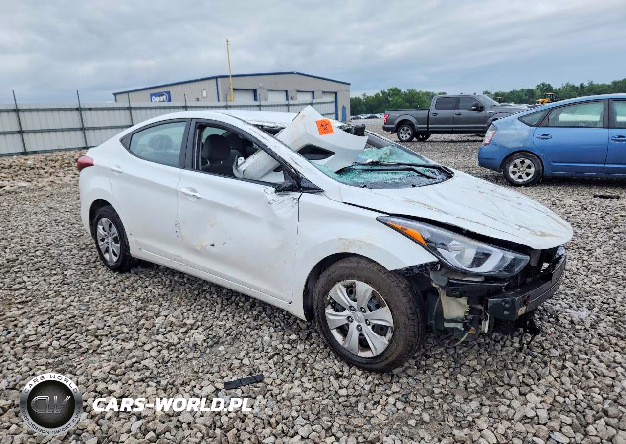2016 Hyundai Elantra Se VIN:5NPDH4AE3GH754955 - 4