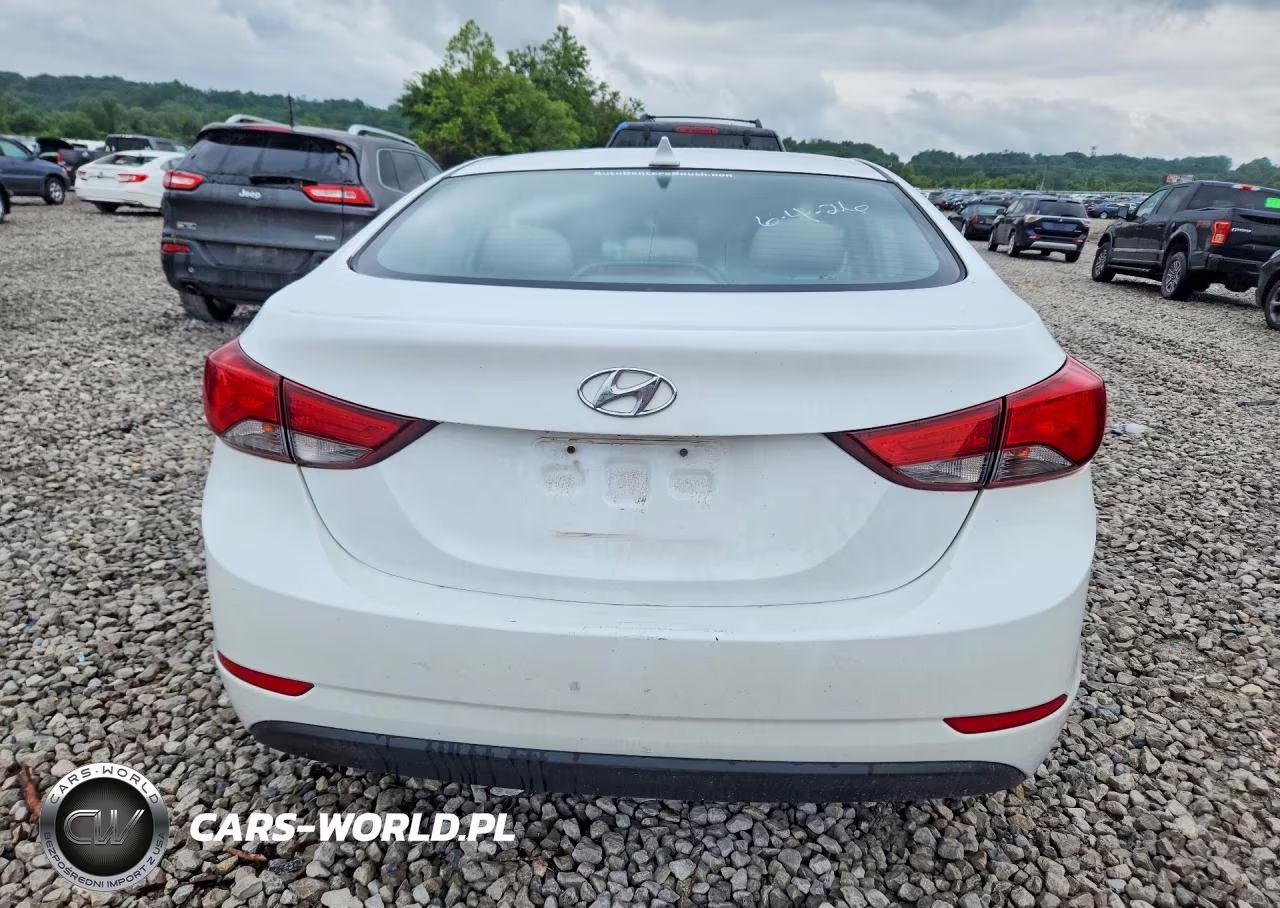 2016 Hyundai Elantra Se VIN:5NPDH4AE3GH754955 - 6