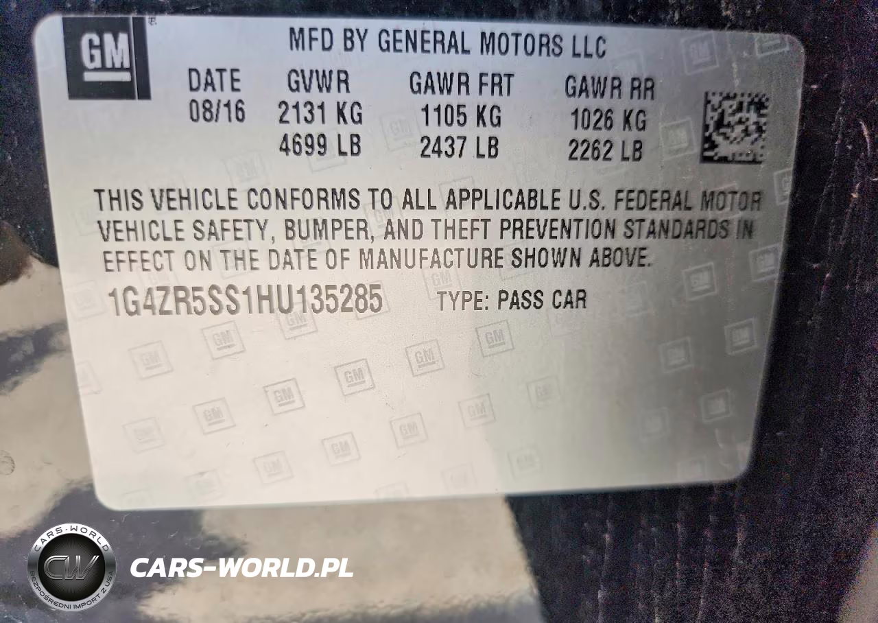 2017 Buick Lacrosse Premium VIN:1G4ZR5SS1HU135285 - 12