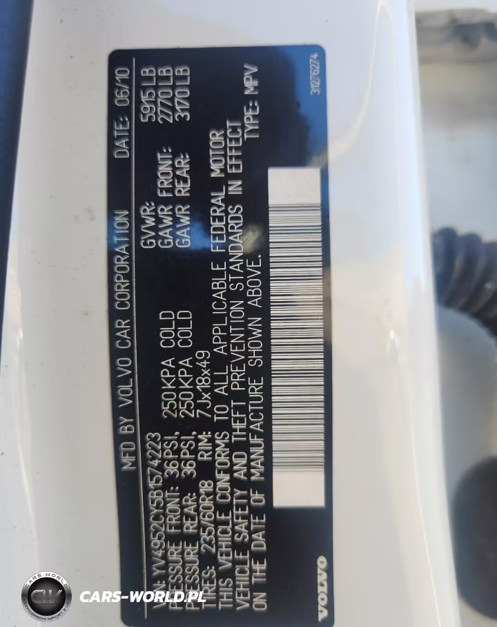 2011 Volvo Xc90 3.2 VIN:YV4952CY5B1574223 - 12