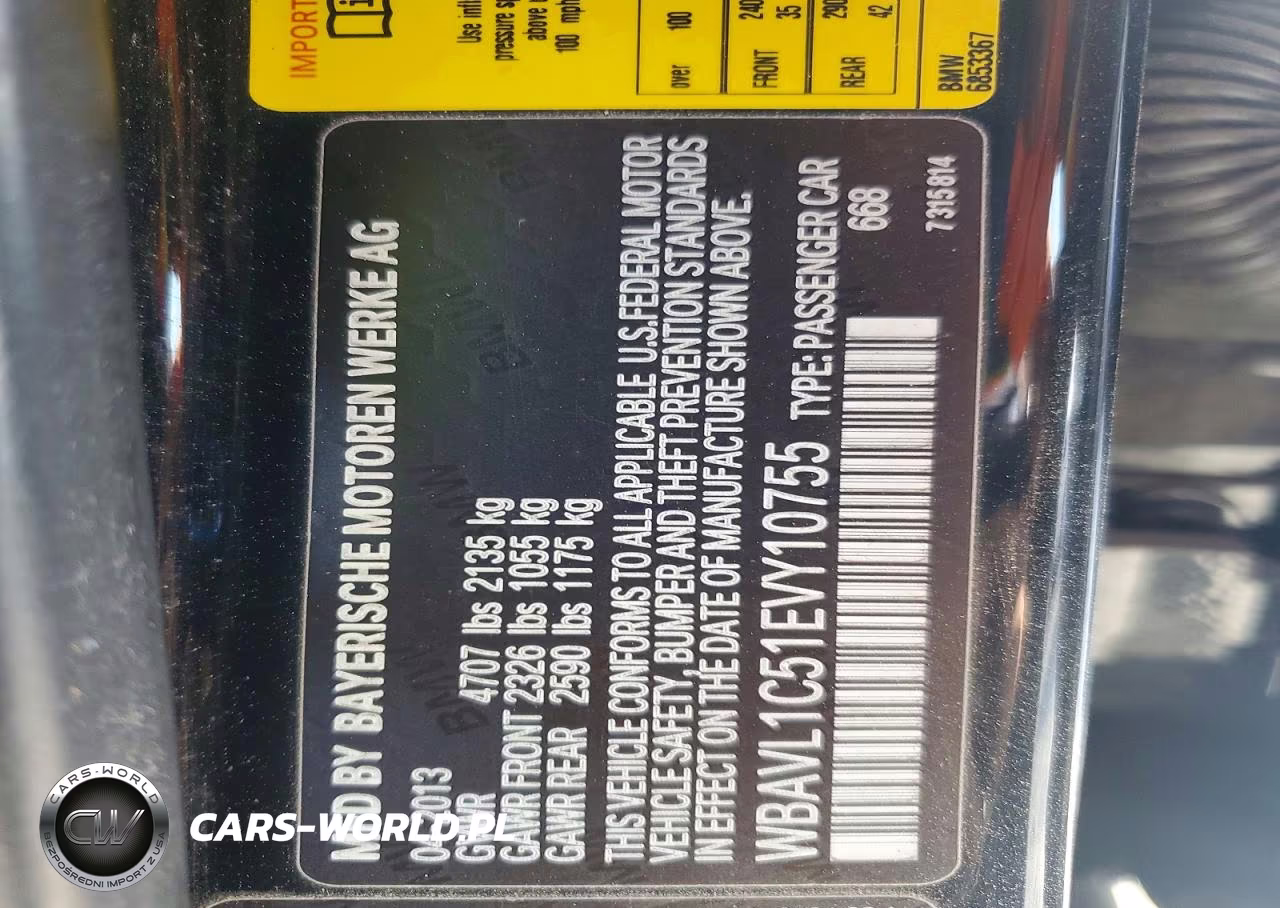 2014 BMW X1 xDrive28I VIN:WBAVL1C51EVY10755 - 13