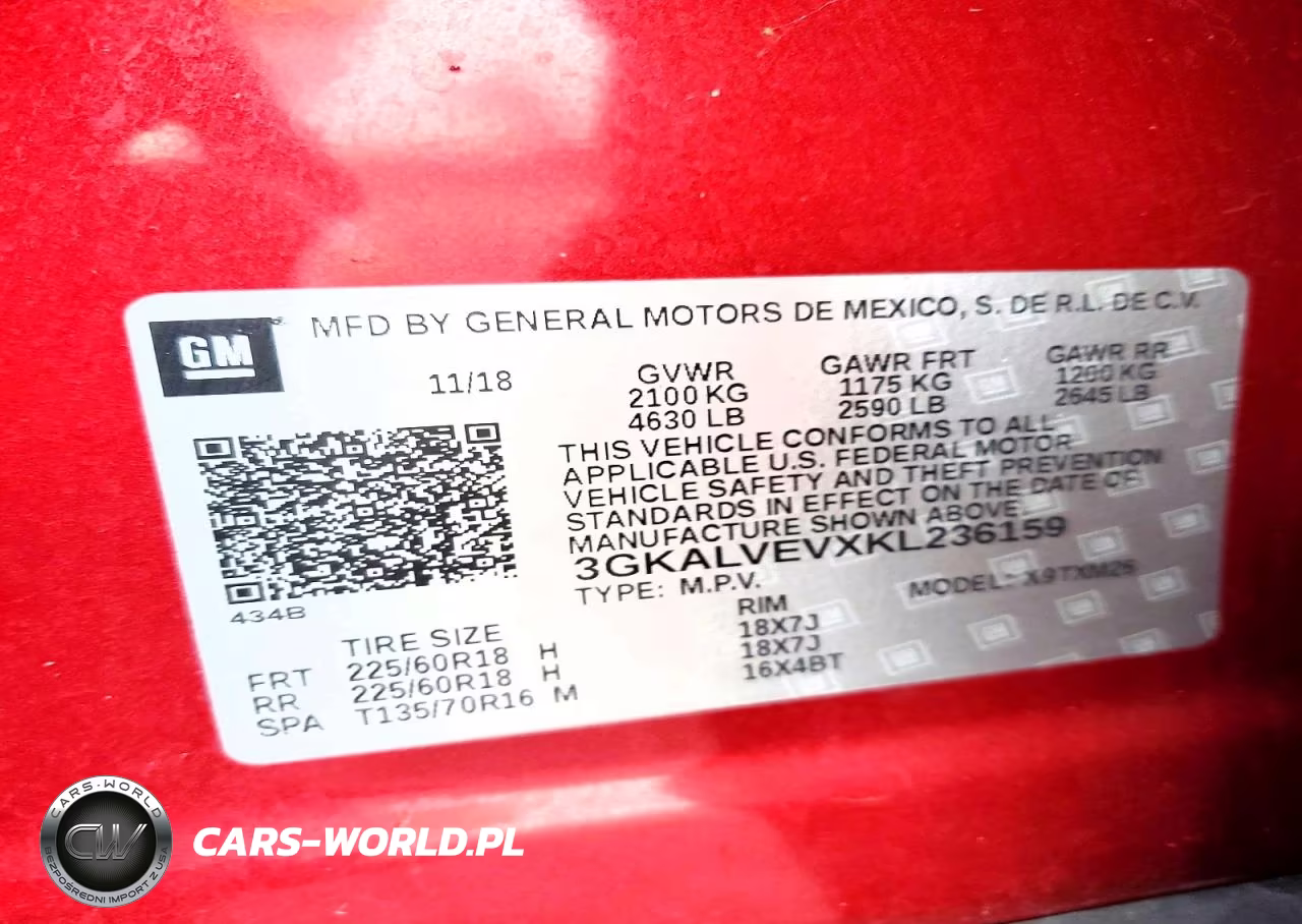 2019 GMC Terrain Slt VIN:3GKALVEVXKL236159 - 13