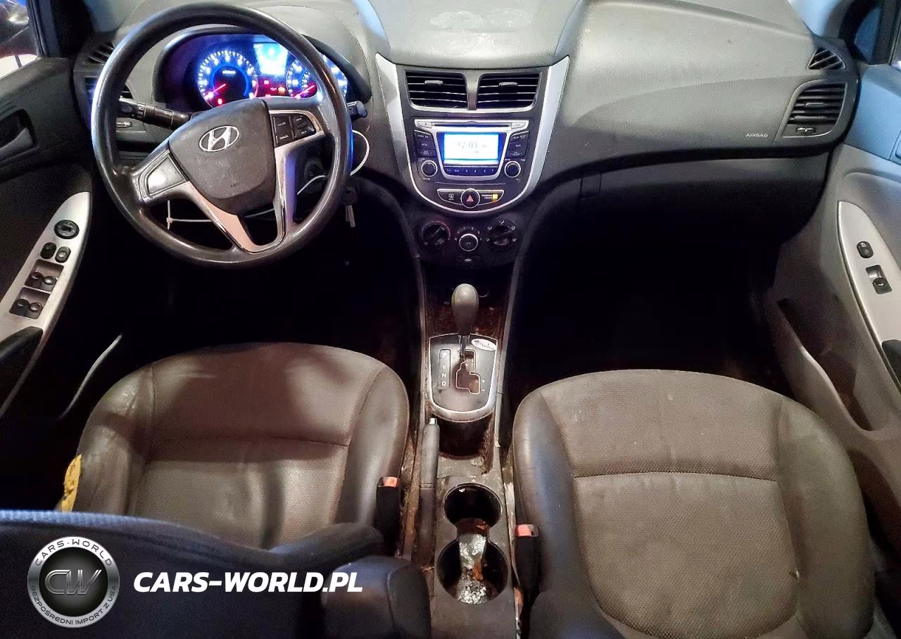 2014 Hyundai Accent Gs VIN:KMHCT5AE0EU168681 - 8