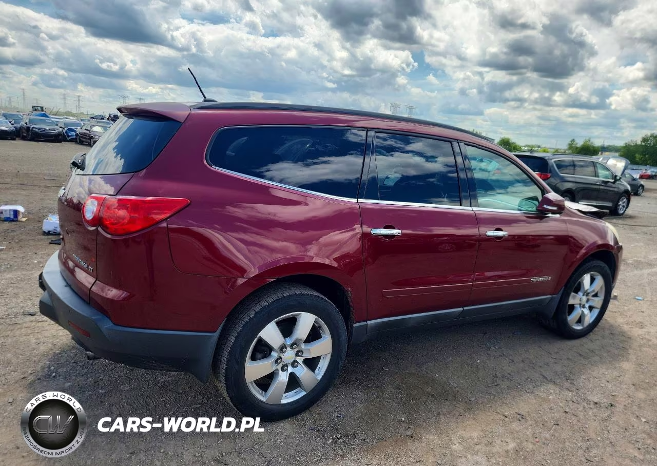 2009 Chevrolet Traverse Lt VIN:1GNER23D69S178932 - 3