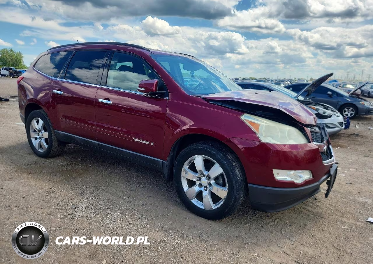 2009 Chevrolet Traverse Lt VIN:1GNER23D69S178932 - 4