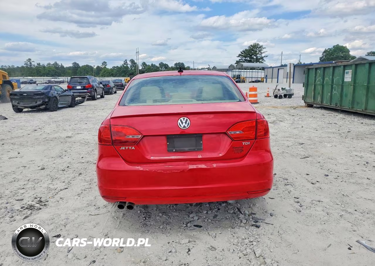 2012 Volkswagen Jetta Tdi VIN:3VWLL7AJ7CM377637 - 6