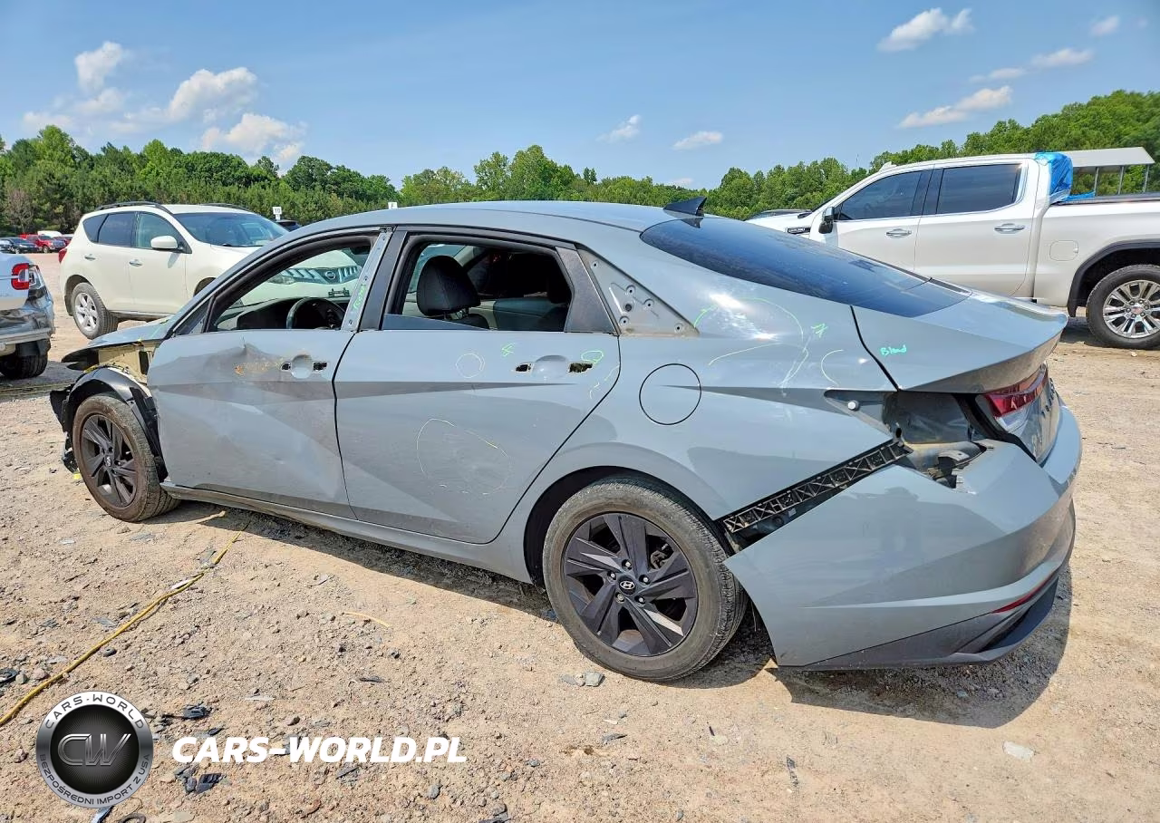 2021 Hyundai Elantra Sel VIN:KMHLS4AG2MU190629 - 2