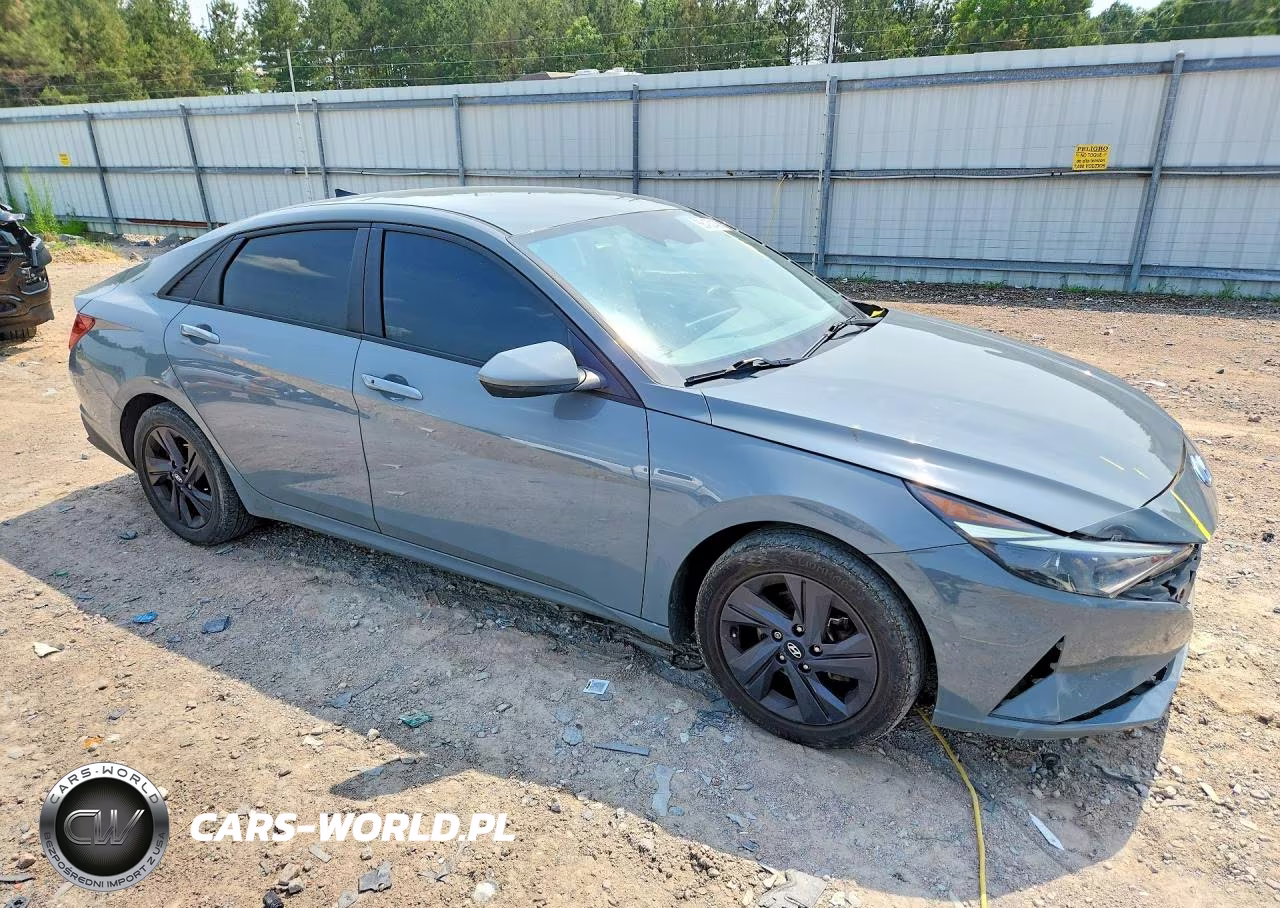 2021 Hyundai Elantra Sel VIN:KMHLS4AG2MU190629 - 4