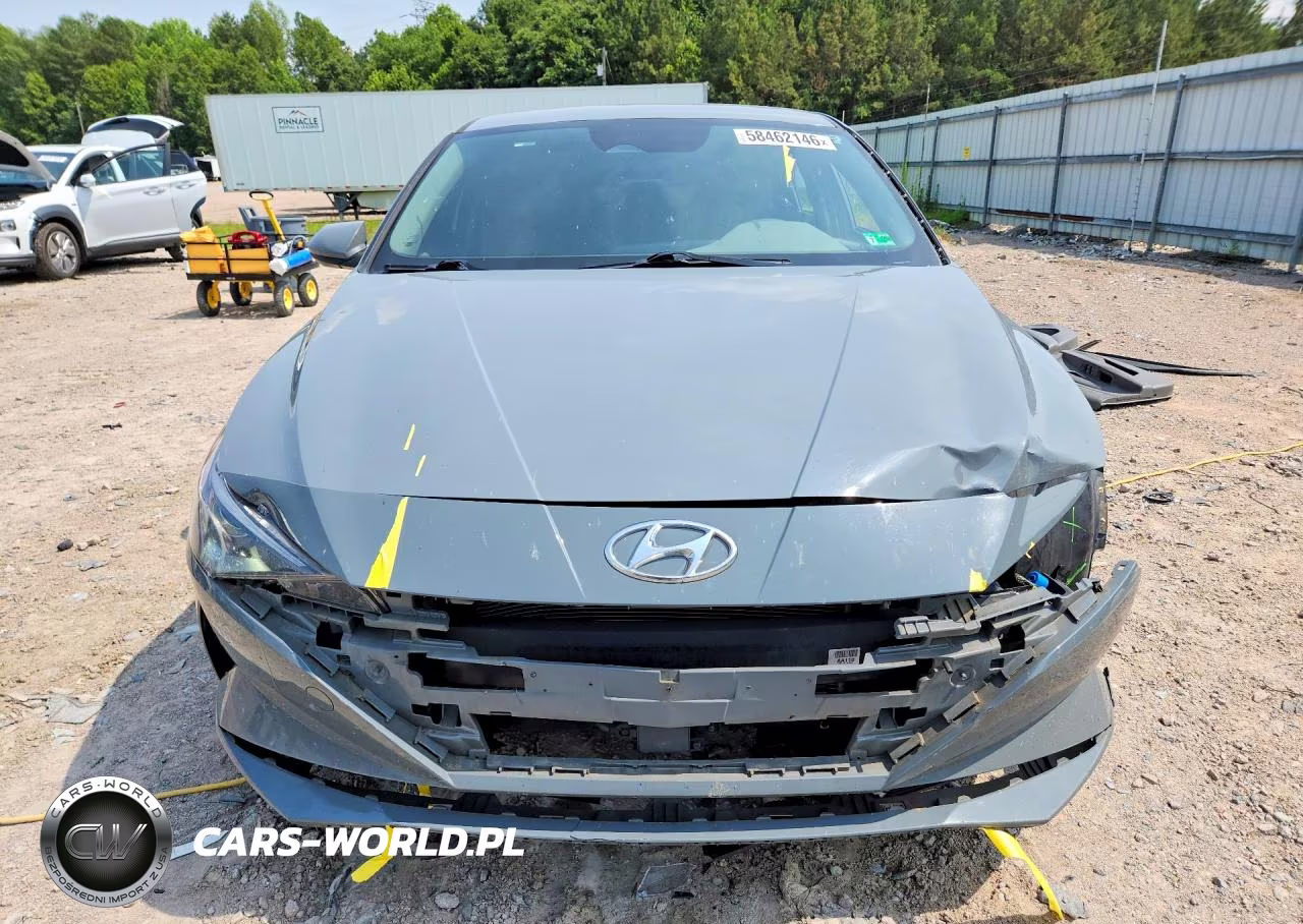 2021 Hyundai Elantra Sel VIN:KMHLS4AG2MU190629 - 5
