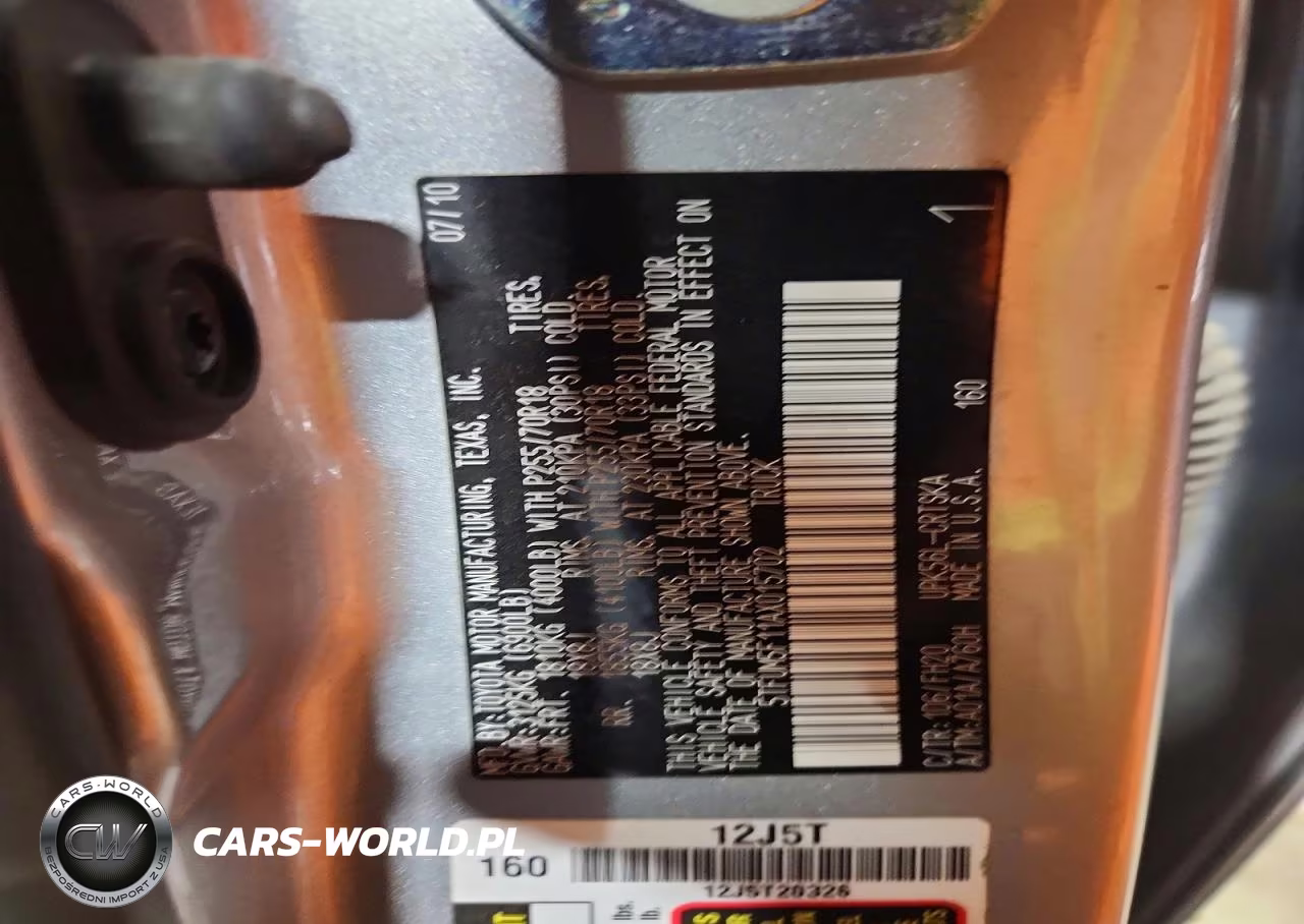 2010 Toyota Tundra Double Cab Sr5 VIN:5TFUM5F11AX015702 - 12