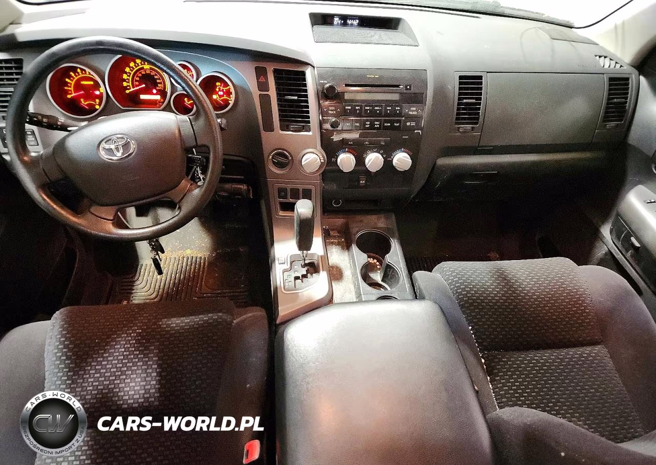 2010 Toyota Tundra Double Cab Sr5 VIN:5TFUM5F11AX015702 - 8