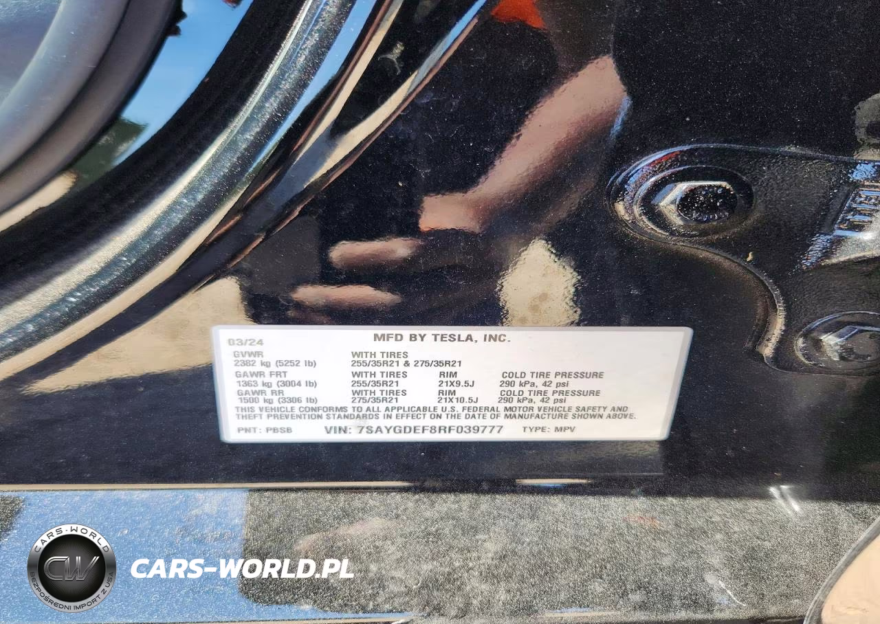 2024 Tesla Model Y VIN:7SAYGDEF8RF039777 - 12