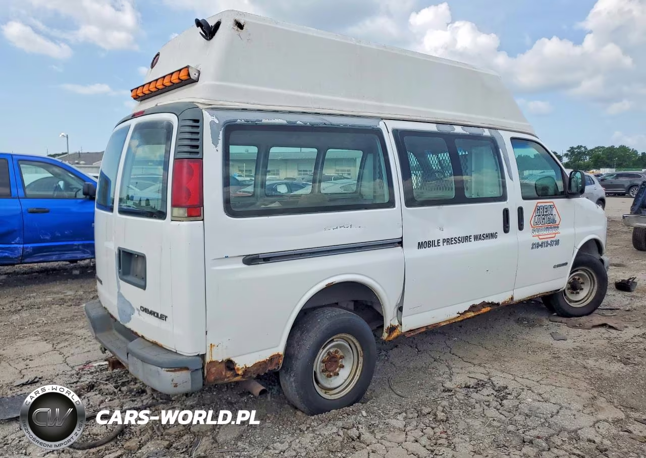 2001 Chevrolet Express G2500 VIN:1GCGG25R411238751 - 3
